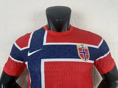 2026 Norway Home Player Version Soccer Jerseys album image 7
