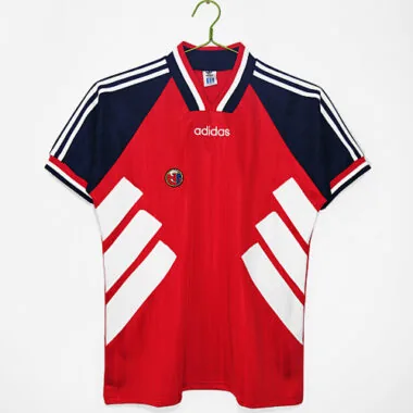 94-95 Noorwegen: retro thuisvoetbalshirts