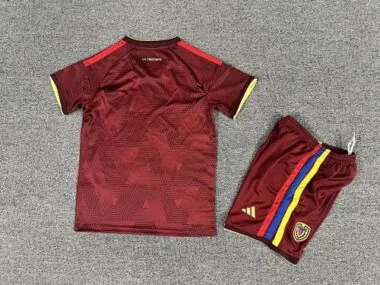 Afbeelding 2 van album 26-27 Venezuela thuisvoetbalshirts voor kinderen