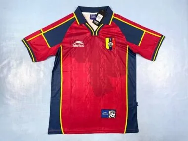 Retro voetbalshirts van Venezuela uit 2000 (thuis)
