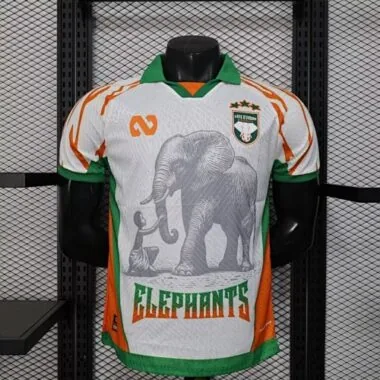 25-26 Voetbalshirts van Ivoorkust (spelersversie)