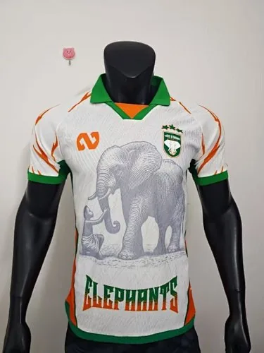 25-26 Voetbalshirts van Ivoorkust (spelersversie)