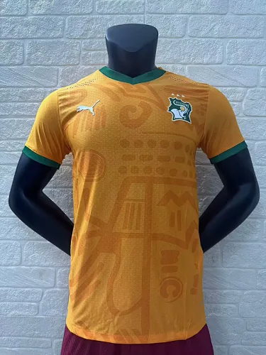 2024 Ivoorkust: voetbalshirts voor thuiswedstrijden (spelersversie)
