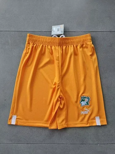 Voetbalshort van Ivoorkust voor thuiswedstrijden 2023
