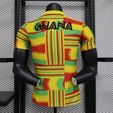 Imagem 2 do álbum Camisolas de futebol da seleção do Gana para 2023 (versão para jogadores)