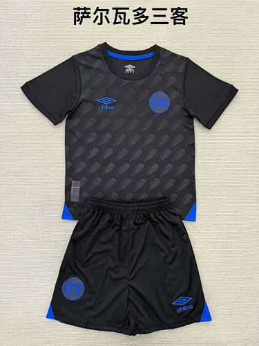 25-26 Salvador Fourth Kids Soccer Jerseys
