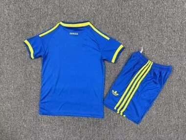 26-27 Ukraine Away Kids Soccer Jerseys Albumbild 2