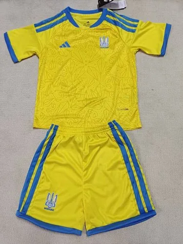 Capa do álbum 26-27 Ukraine Home Kids Soccer Jerseys
