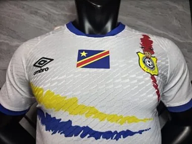 Image 9 de l’album Maillots de football 2026 du Congo (version joueur, match à l’extérieur)