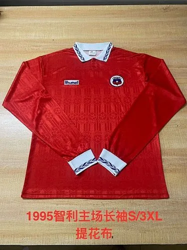 1995 Chile Home Retro Soccer Jerseys