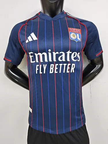 25-26 Lyon Away Player Version Soccer Jerseys