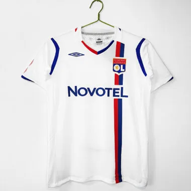 08-09 Lyon Home Retro Soccer Jerseys