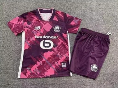 25-26 Lille Fourth Kids Soccer Jerseys