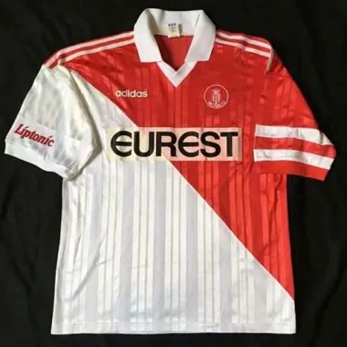95/96 Monaco Home Retro Soccer Jerseys