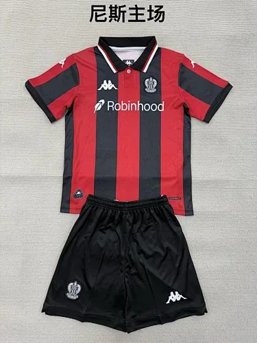 25-26 Nice Home Soccer Jerseys