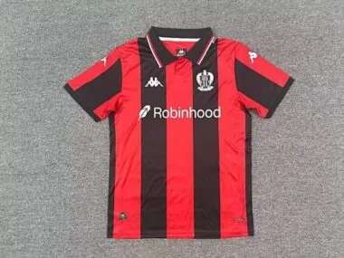 25-26 Nice Home Soccer Jerseys