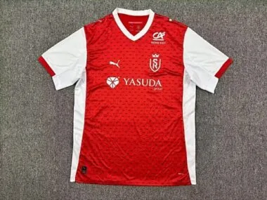 25-26 Reims Home Soccer Jerseys