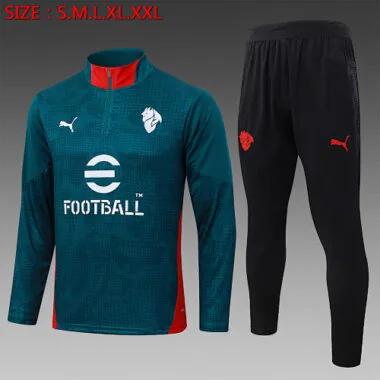 25–26 AC Mailand Trainingsanzug mit langen Ärmeln