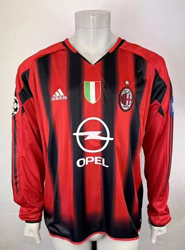 2004/05 AC Mailand LS Retro-Fußballtrikots