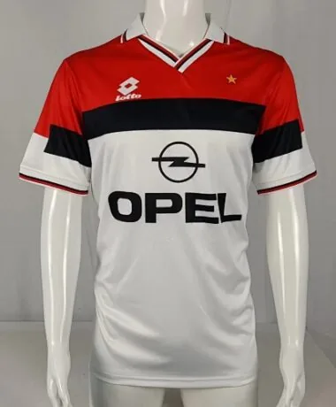 1994/95 AC Mailand Auswärts-Retro-Fußballtrikots
