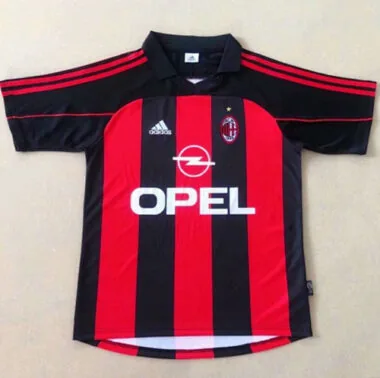 99/00 AC Mailand Retro-Heimtrikots