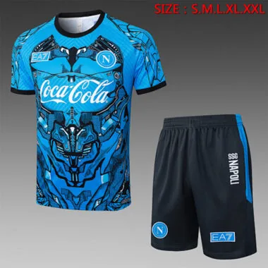 25–26 Napoli Trainings-Fußballanzug
