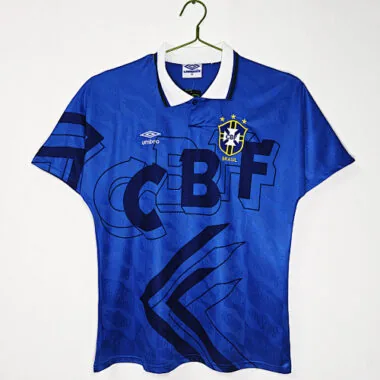 1992 Brazil Away Retro Soccer Jerseys