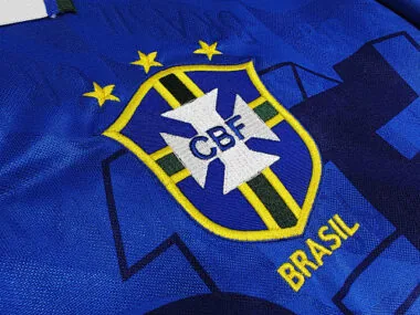 Imagen 5 del álbum 1992 Brazil Away Retro Soccer Jerseys