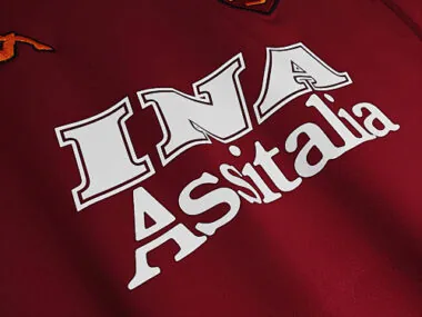 01-02 Roma Home Retro Soccer Jerseys Albumbild 5
