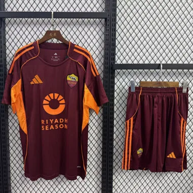 25-26 Roma Home Soccer Jerseys
