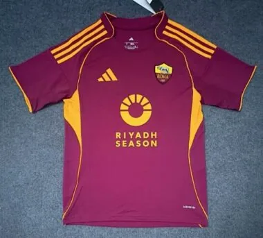 25-26 Roma Home Soccer Jerseys
