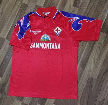 95/96 Fiorentina Third Retro Soccer Jerseys