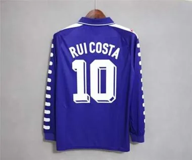 Immagine 4 dell’album 1998 Fiorentina Home Retro Long Sleeve Soccer Jerseys