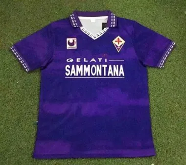 94/95 Fiorentina Home Retro Soccer Jerseys
