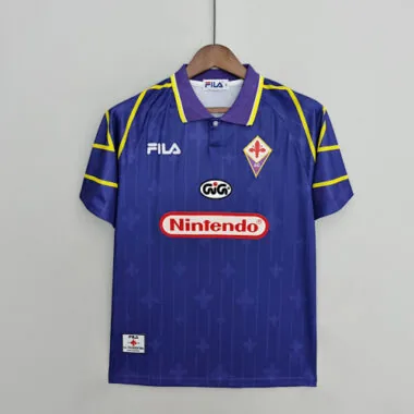 97/98 Fiorentina Home Retro Soccer Jerseys