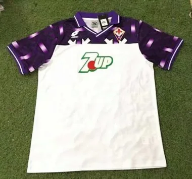 92/93 Fiorentina Away Retro Soccer Jerseys