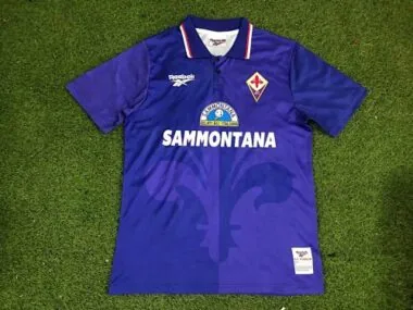 95/97 Fiorentina Home Retro Soccer Jerseys