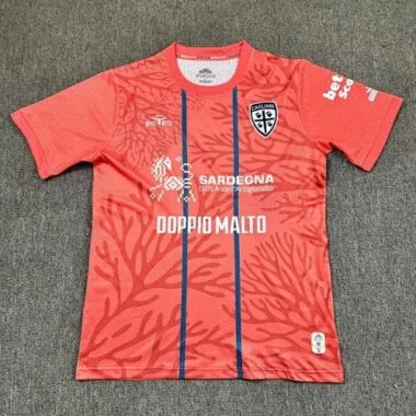 25-26 Cagliari Fourth Soccer Jerseys