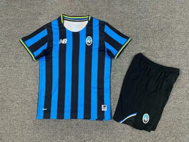 25-26 Atalanta Home Kids Soccer Jerseys