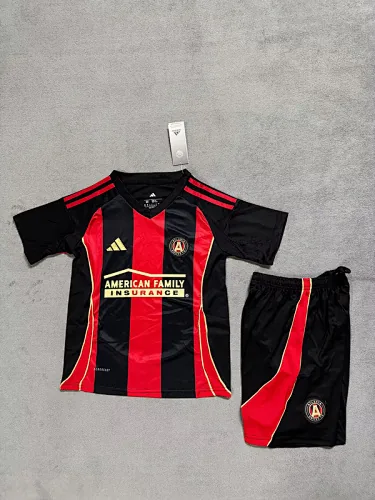 25-26 Atalanta Home Kids Soccer Jerseys