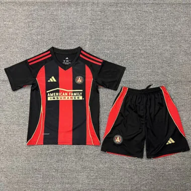 25-26 Atalanta Home Kids Soccer Jerseys