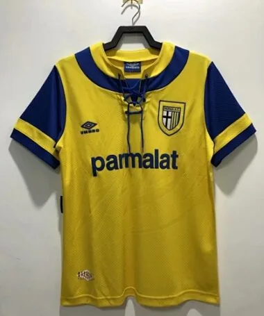1993/95 Parma Home Retro Soccer Jerseys