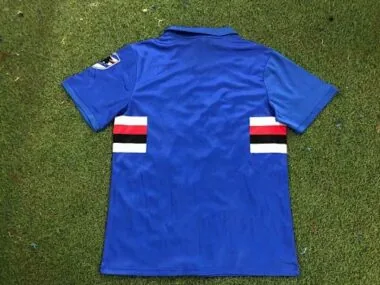 91/92 Sampdoria Home Retro Soccer Jerseys Albumbild 2
