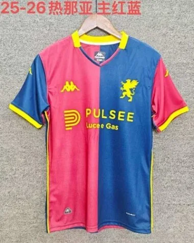 25-26 Genoa Home Soccer Jerseys