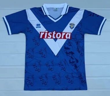 97-98 Brescia Home Retro Soccer Jerseys