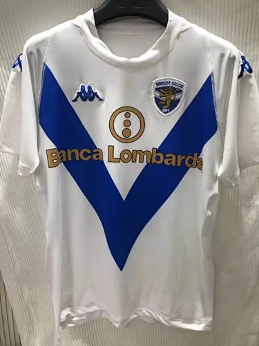 02/03 Brescia Away Retro Soccer Jerseys