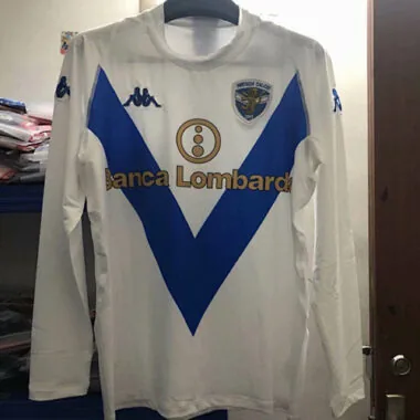 2002/03 Brescia Away Retro Long Sleeve Soccer Jerseys