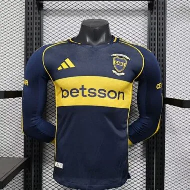 25-26 Boca Juniors Home Player Version Soccer Jerseys