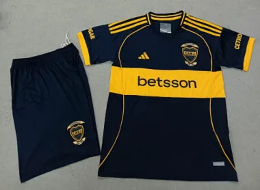 25-26 Boca Juniors Home Soccer Jerseys