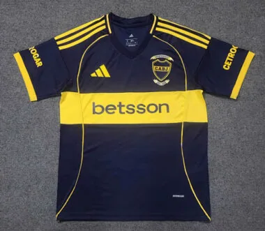 25-26 Boca Juniors Home Soccer Jerseys